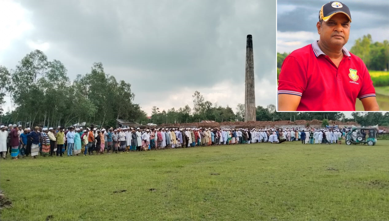 বাবা মায়ের পাশে চির নিদ্রায় শায়িত হলেন সাংবাদিক বাবুল রানা 